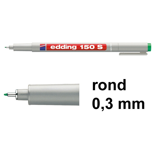Edding 150S non-permanent marker groen (0,3 mm rond) 4-150004 200708 - 1