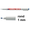 Edding 152M non-permanent marker blauw (1 mm rond)