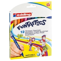 Edding 15 Funtastic viltstiften 12 stuks (1 mm rond) 4-15-12 239344