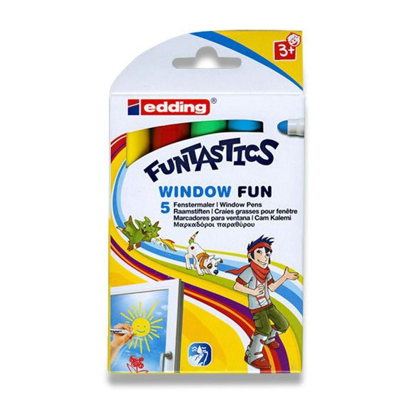 Edding 16 funtastic krijtmarkers (5 kleuren) 4-16-5 239273 - 1