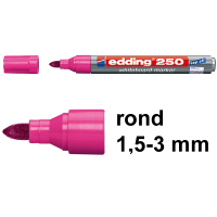 Edding 250 whiteboard marker roze (1,5 - 3 mm rond) 4-250009 200843