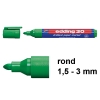 Edding 30 brilliant paper marker groen (1,5 - 3 mm rond)