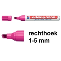 Edding 3300 permanent marker roze (1 - 5 mm schuin) 4-3300009 200822