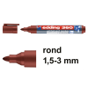 Edding 360 whiteboard marker bruin (1,5 - 3 mm)