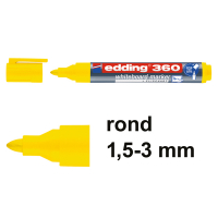Edding 360 whiteboard marker geel (1,5 - 3 mm) 4-360005 240538