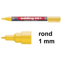 Edding 361 whiteboard marker geel (1 mm rond) 4-361005 200845