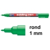 Edding 361 whiteboard marker groen (1 mm rond)