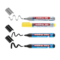 Edding 380+383+385 flipchart multipack highlight & shading (4 stuks) 200998