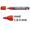 Edding 380 flipchart marker rood (1,5 - 3 mm rond) 4-380002 200951 - 1