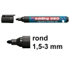 Edding 380 flipchart marker zwart (1,5 - 3 mm rond)