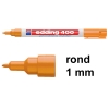 Edding 400 permanent marker oranje (1 mm rond)