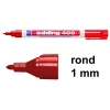 Edding 400 permanent marker rood (1 mm rond)