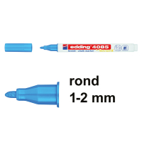 Edding 4085 krijtstift lichtblauw (1 - 2 mm rond) 4-4085010 240096