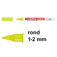 Edding 4085 krijtstift neongeel (1 - 2 mm rond) 4-4085065 240103