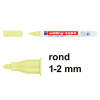 Edding 4085 krijtstift pastelgeel (1 - 2 mm rond) 240110 - 1