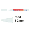 Edding 4085 krijtstift wit (1 - 2 mm rond)