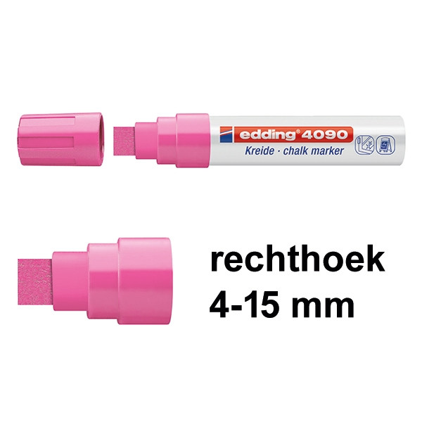 Edding 4090 krijtstift neonroze 4-4090069 200896 - 1