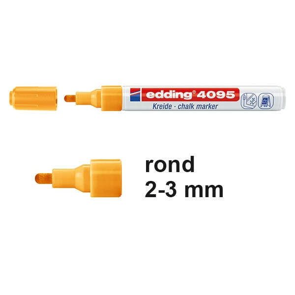 Edding 4095 krijtstift fluo oranje 4-4095066 200904 - 1