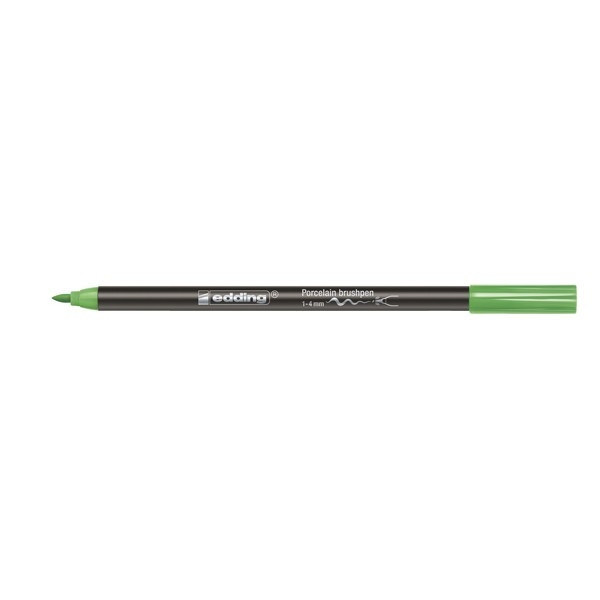 Edding 4200 porselein-penseelstift lichtgroen 4-4200011 239295 - 1