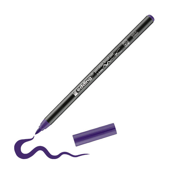 Edding 4200 porselein-penseelstift violet (1 - 4 mm penseelpunt) 239292 - 1