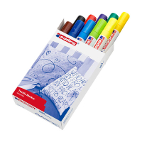 Edding 4500 Basic textielmarkerset 10 stuks (2 - 3 mm rond) 404859