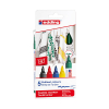Edding 4500 textielmarkerset basis 5 stuks (2 - 3 mm rond) 404856 - 1