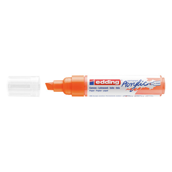 Edding 5000 acrylmarker fluo-oranje (5 - 10 mm schuin) 4-5000066 240133 - 1