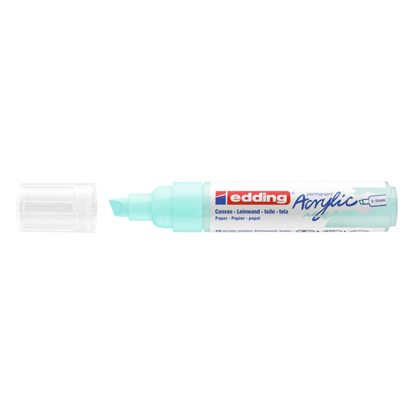 Edding 5000 acrylmarker pastelblauw (5 - 10 mm schuin) 4-5000916 240146 - 1