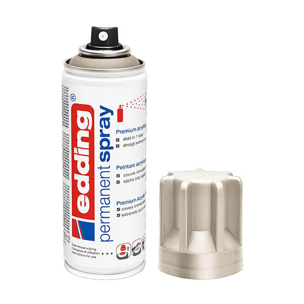 Edding 5200 permanente spray mat champagne-goud (200 ml) 201045 - 1
