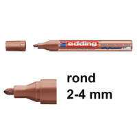 Edding 750 glanslakmarker koper (2 - 4 mm rond) 4-750055 200594