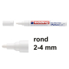 Edding 750 glanslakmarker wit (2 - 4 mm rond)