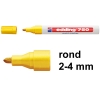 Edding 750 lakmarker geel (2 - 4 mm rond)