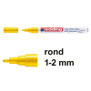 Edding 751 glanslakmarker geel (1 - 2 mm rond)