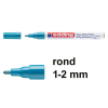 Edding 751 glanslakmarker lichtblauw (1 - 2 mm rond)