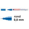 Edding 780 glanslakmarker blauw (0,8 mm rond)