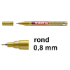 Edding 780 glanslakmarker goud (0,8 mm rond) 4-780-9-053 200631 - 1