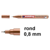 Edding 780 glanslakmarker koper (0,8 mm rond) 4-780-9-055 200638 - 1