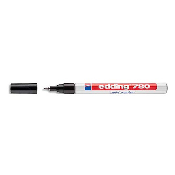 Edding 780 lakmarker zwart (0,8 mm rond) 4-780001 200624 - 1