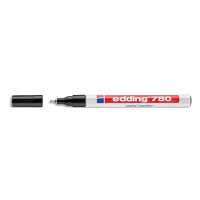 Edding 780 lakmarker zwart (0,8 mm rond) 4-780001 200624