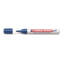 Edding 8300 industriële permanent marker blauw (1,5 - 3 mm rond) 48300003 239310