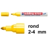 Edding 8750 industriële paint marker geel (2 - 4 mm rond)