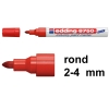 Edding 8750 industriële paint marker rood (2 - 4 mm rond) 4-8750002 200772
