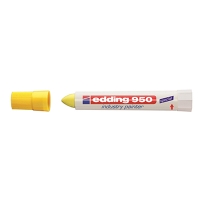 Edding 950 industriële paint marker geel (10 mm rond) 4-950005 239306