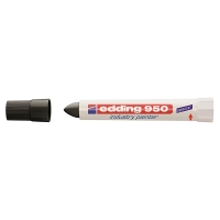 Edding 950 industriële paint marker zwart (10 mm rond) 4-950001 239303