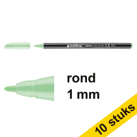 Aanbieding: 10x Edding 1200 viltstift pastel appel (1 mm rond)