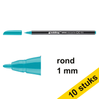 Aanbieding: 10x Edding 1200 viltstift turquoise (1 mm rond)