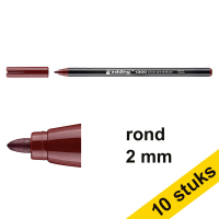 Aanbieding: 10x Edding 1300 viltstift Engels rood (2 mm rond)