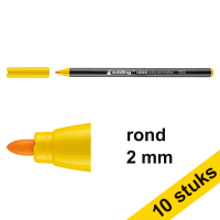 Aanbieding: 10x Edding 1300 viltstift geel (2 mm rond)