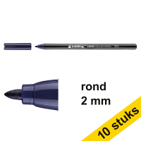 Aanbieding: 10x Edding 1300 viltstift pruisisch blauw (2 mm rond)