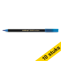 Aanbieding: 10x Edding 1340 brushpen lichtblauw